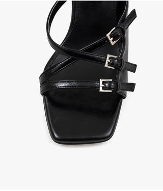 Creech Buckle Strap Slipper Mules 6cm