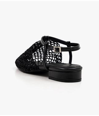 Lenny Nett Strap Flat Shoes 2cm