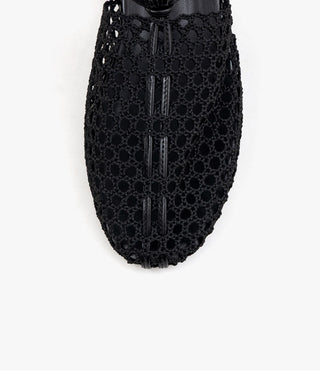 Lenny Nett Strap Flat Shoes 2cm