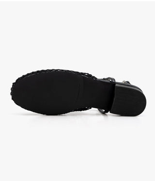 Lenny Nett Strap Flat Shoes 2cm