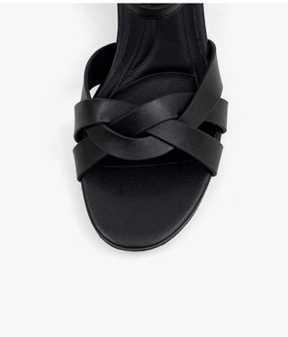 Gart Weaving Cowhide Strap Sandals 5cm