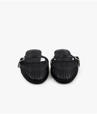 Falling String Strap Mule Slippers 1cm