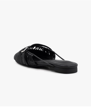 Falling String Strap Mule Slippers 1cm
