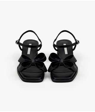 Litven Volume Ribbon Strap Sandals 4cm