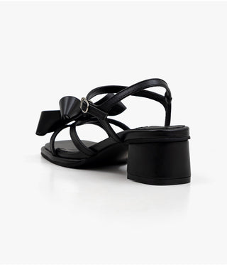 Litven Volume Ribbon Strap Sandals 4cm