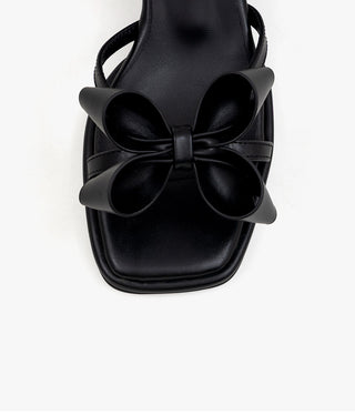 Litven Volume Ribbon Strap Sandals 4cm