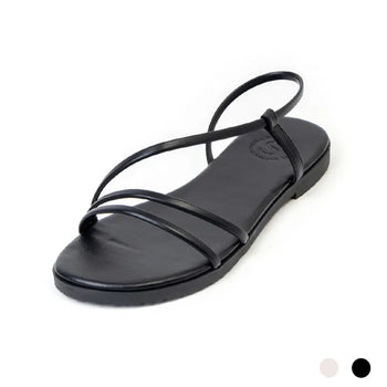 Linkre Strap Flat Sandals 1cm