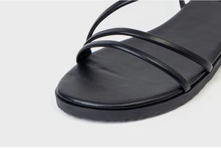 Linkre Strap Flat Sandals 1cm