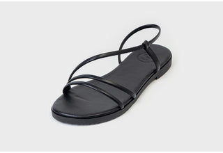 Linkre Strap Flat Sandals 1cm