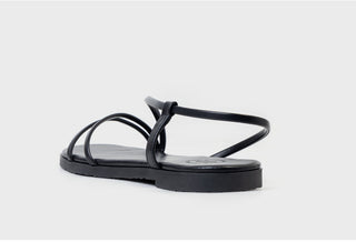 Linkre Strap Flat Sandals 1cm