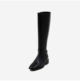 Juberin Basic Side Belt Long Boots 3cm