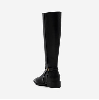 Juberin Basic Side Belt Long Boots 3cm