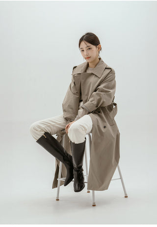 Juberin Basic Side Belt Long Boots 3cm