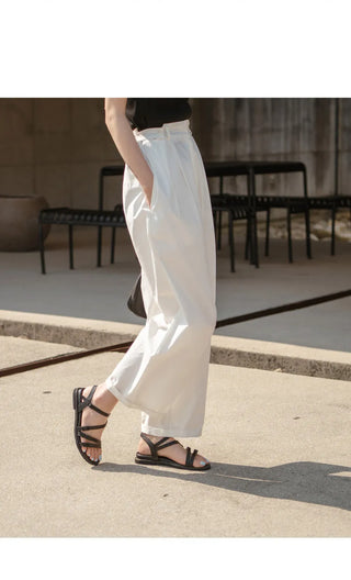 Ryuner Vintage Strap Flat Sandals 3cm