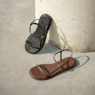 Billie single-strap flat sandals 1cm