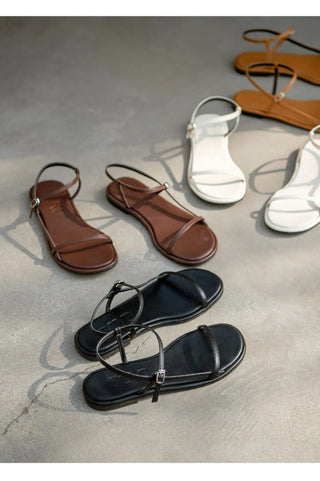 Billie single-strap flat sandals 1cm