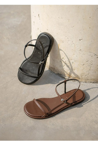 Billie single-strap flat sandals 1cm