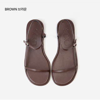 Billie single-strap flat sandals 1cm
