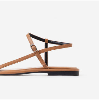 Billie single-strap flat sandals 1cm