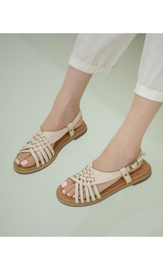 Troll Vintage Mesh Flat Sandals 1cm