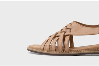 Troll Vintage Mesh Flat Sandals 1cm