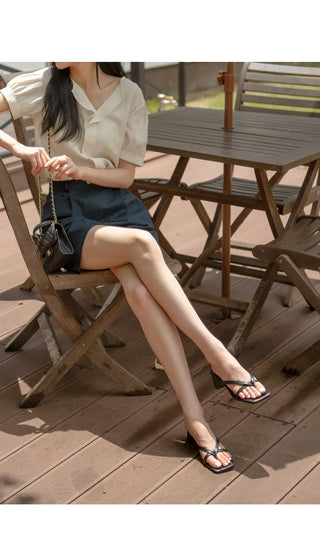 Byjin Basic Flip-flop Sandals 4cm