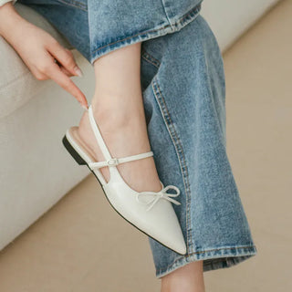 Lients Ribbon Flat Slingback 1cm
