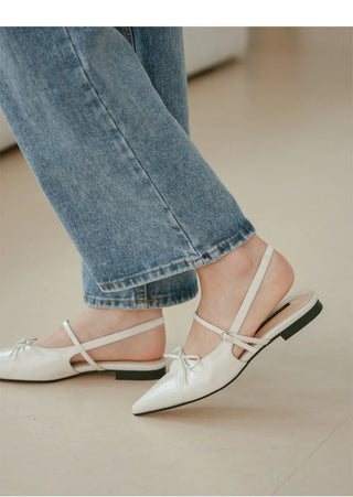 Lients Ribbon Flat Slingback 1cm