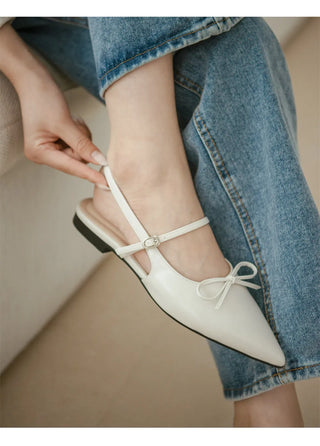 Lients Ribbon Flat Slingback 1cm