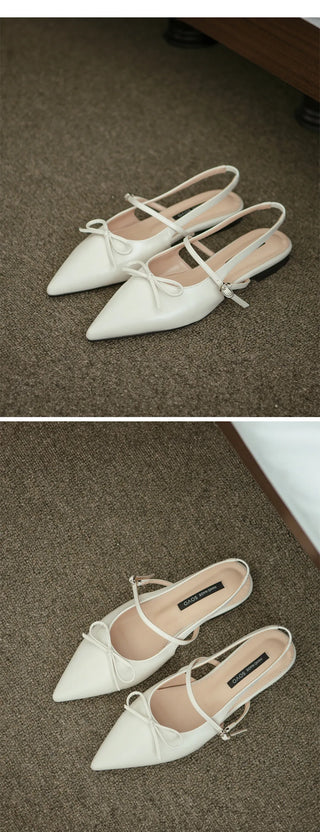 Lients Ribbon Flat Slingback 1cm