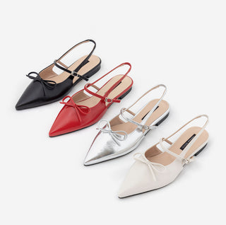 Lients Ribbon Flat Slingback 1cm