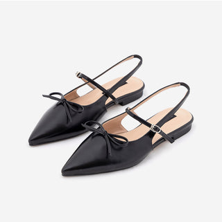 Lients Ribbon Flat Slingback 1cm