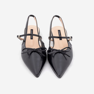 Lients Ribbon Flat Slingback 1cm