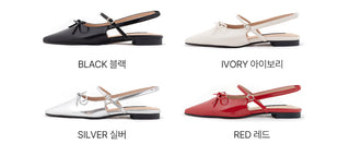 Lients Ribbon Flat Slingback 1cm