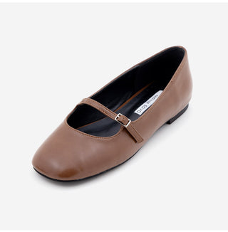 Jekyloo Basic Mary Jane Flat Shoes 1cm