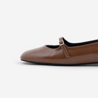 Jekyloo Basic Mary Jane Flat Shoes 1cm