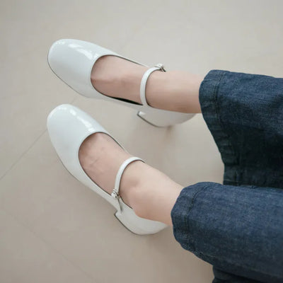 Cleo Mary Jane Middle Pumps 5cm