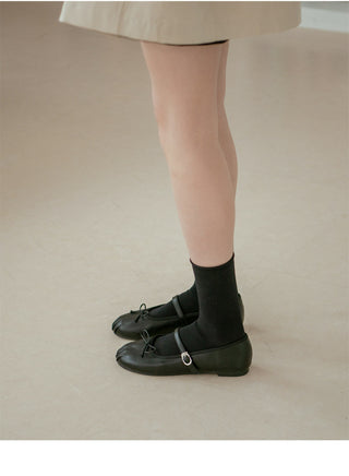 Rosér Mary Jane Ballet Flat Shoes 1cm