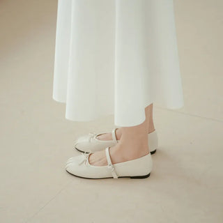 Rosér Mary Jane Ballet Flat Shoes 1cm