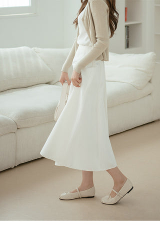 Rosér Mary Jane Ballet Flat Shoes 1cm