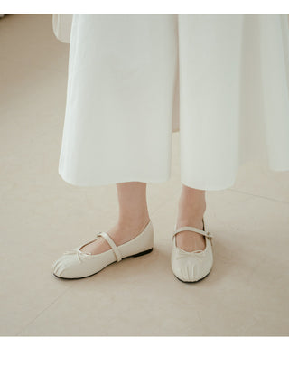 Rosér Mary Jane Ballet Flat Shoes 1cm