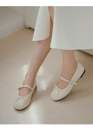 Rosér Mary Jane Ballet Flat Shoes 1cm