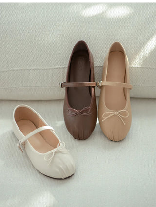 Rosér Mary Jane Ballet Flat Shoes 1cm