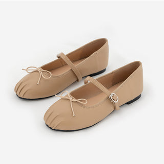 Rosér Mary Jane Ballet Flat Shoes 1cm