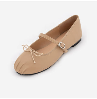 Rosér Mary Jane Ballet Flat Shoes 1cm