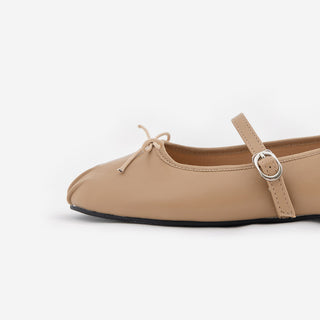 Rosér Mary Jane Ballet Flat Shoes 1cm