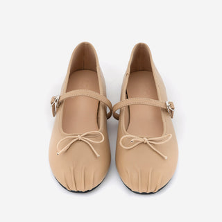 Rosér Mary Jane Ballet Flat Shoes 1cm