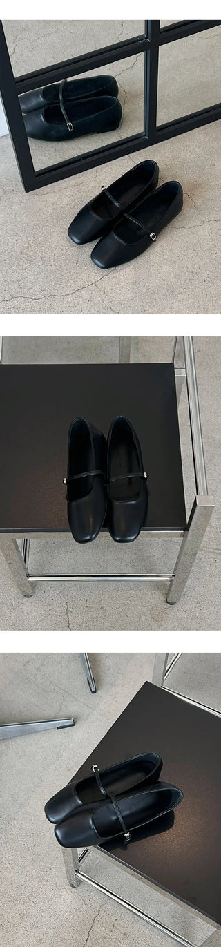 Molly Mary Jane Flat Shoes 1cm
