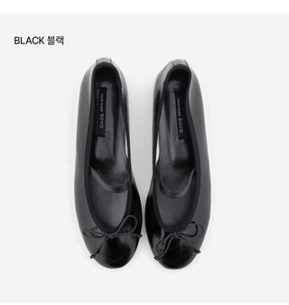 Monzure Ribbon Mary Jane Flat Shoes 1cm