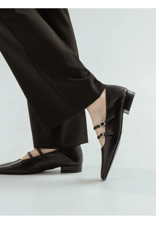 Frampt Double Strap Flats 2cm